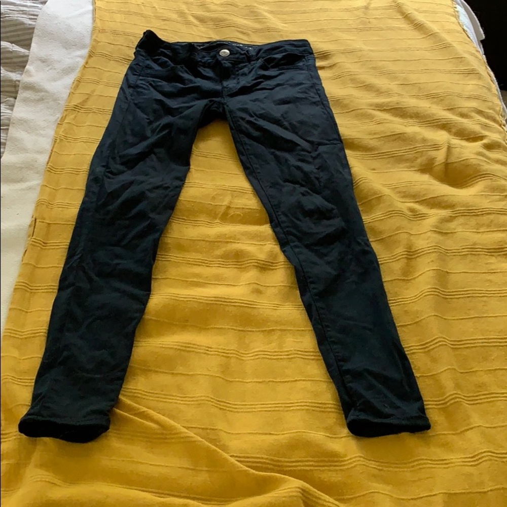 Navy blue American Eagle pants